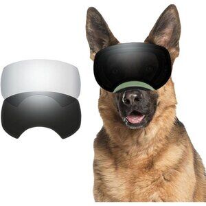 Dog Goggles Large Breed Anti-UV Dog Sunglasses for Medium-Large Dogs Anti-Fog